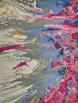 Exquisite Rugs Solara hand-tufted New Zealand Wool 7480 Pink/Blue/Multi 10' x 8' Area Rug