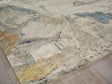Exquisite Rugs Floor Art hand-knotted Bamboo Silk 7486 Blue/Silver/Multi 10' x 8' Area Rug