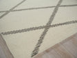 Exquisite Rugs Sunstone flatweave Wool 7490 Ivory/Black 18' x 14' Area Rug