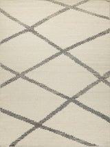 Exquisite Rugs Sunstone flatweave Wool 7490 Ivory/Black 18' x 14' Area Rug