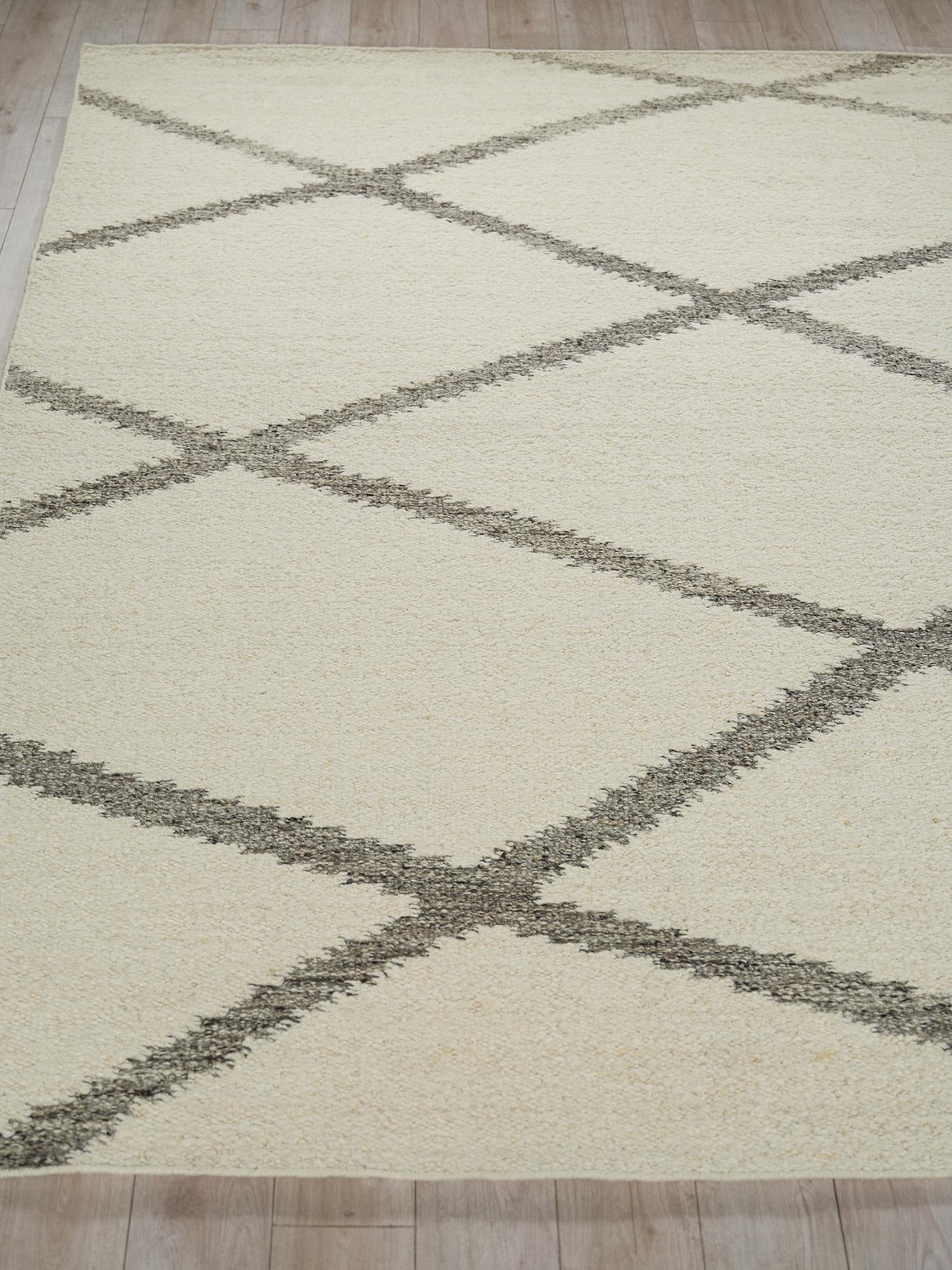 Exquisite Rugs Sunstone flatweave Wool 7490 Ivory/Black 18' x 14' Area Rug