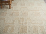 Exquisite Rugs Sunstone flatweave Wool 7491 Ivory/Beige 9' x 6' Area Rug