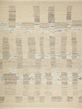 Exquisite Rugs Sunstone flatweave Wool 7492 Beige/Brown 9' x 6' Area Rug