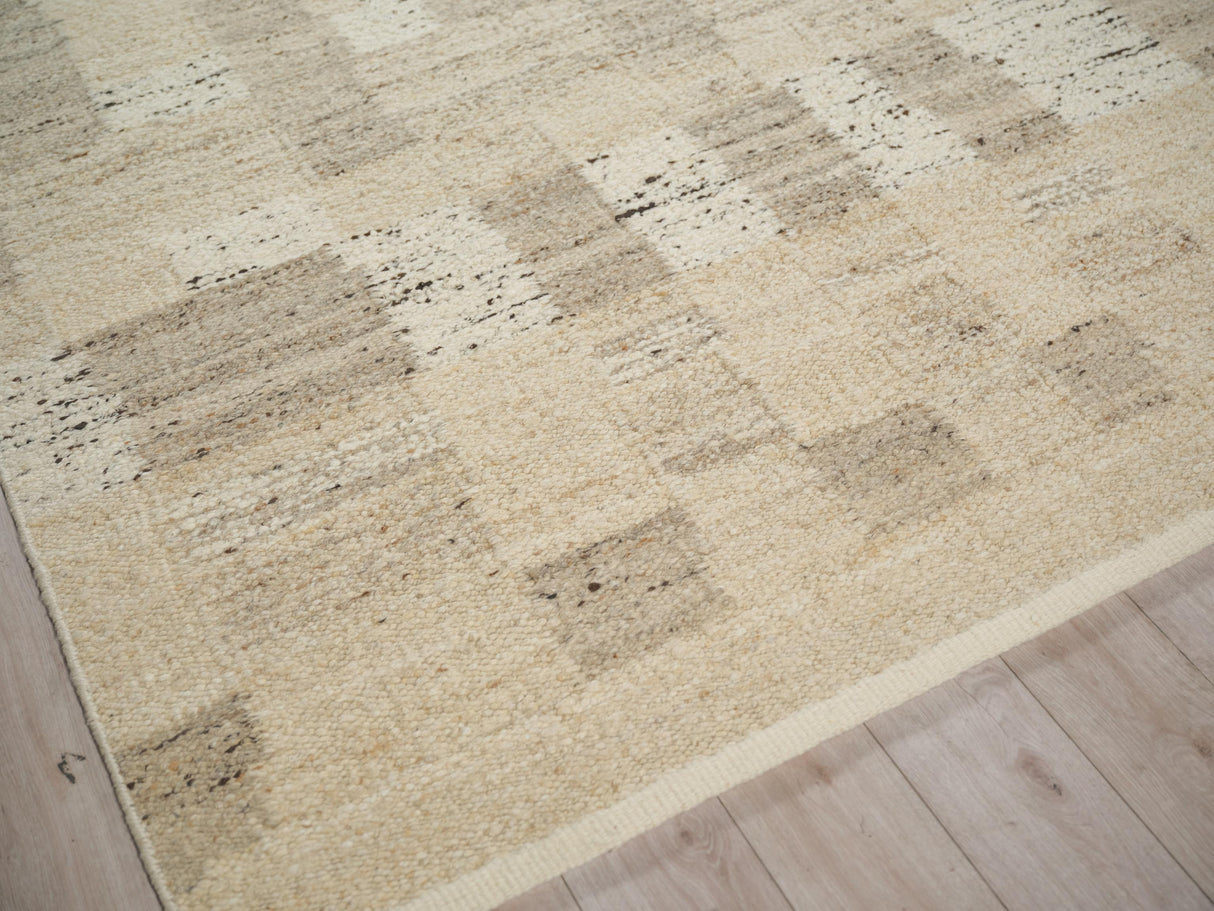 Exquisite Rugs Sunstone flatweave Wool 7492 Beige/Brown 12' x 9' Area Rug