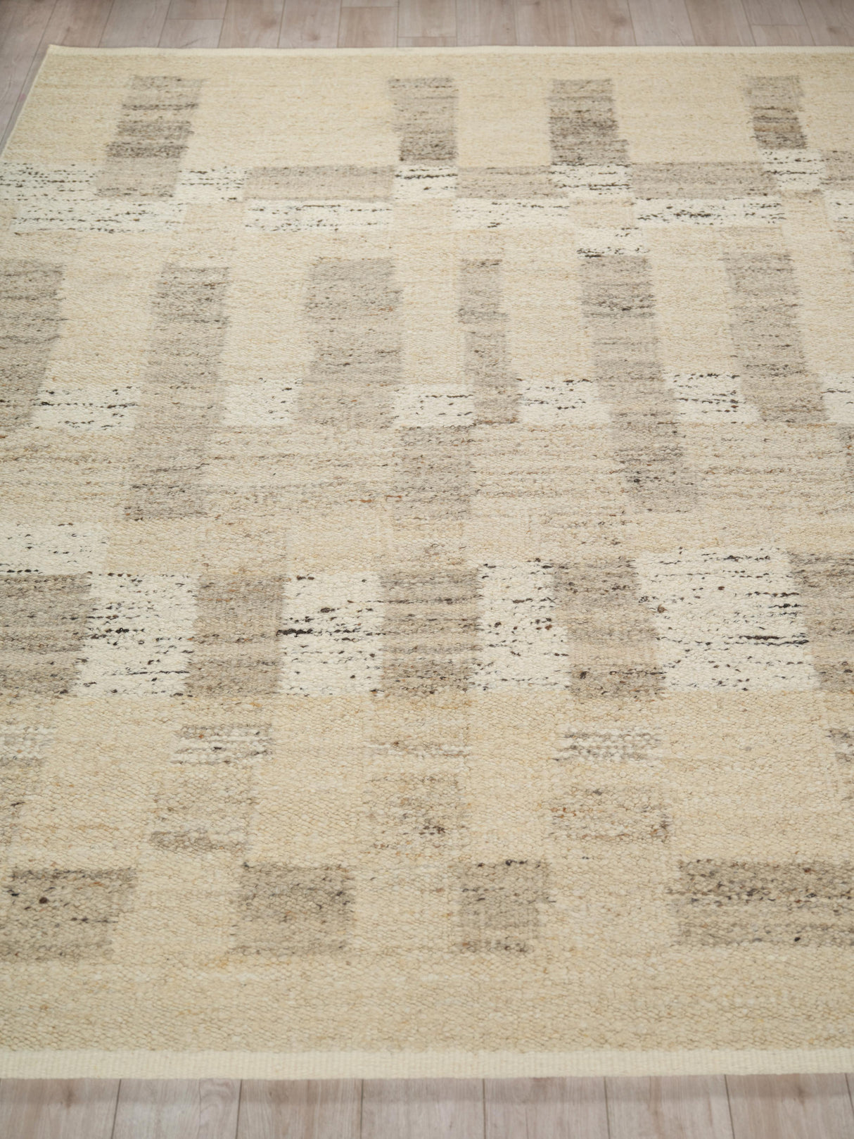 Exquisite Rugs Sunstone flatweave Wool 7492 Beige/Brown 12' x 9' Area Rug