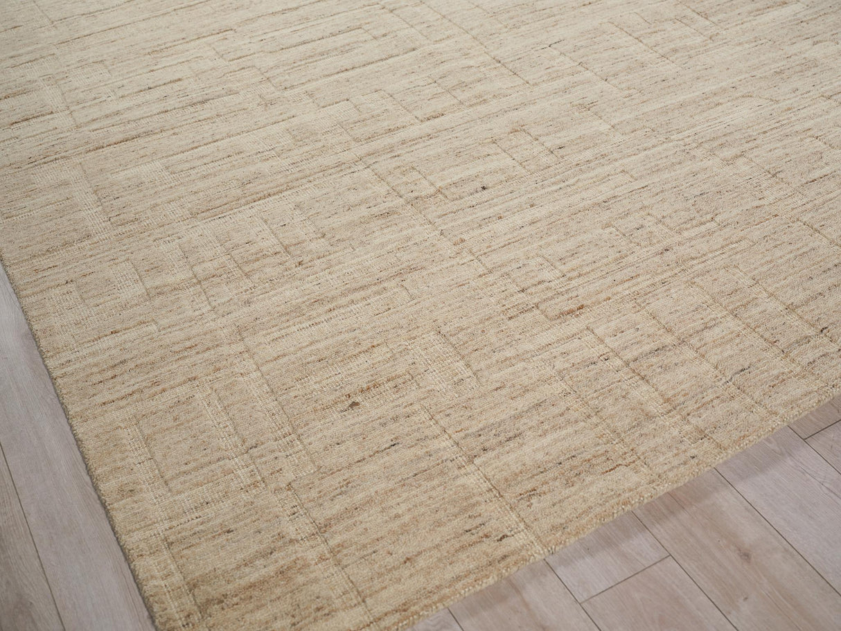 Exquisite Rugs Malmo hand-knotted New Zealand Wool 7494 Beige 14' x 10' Area Rug