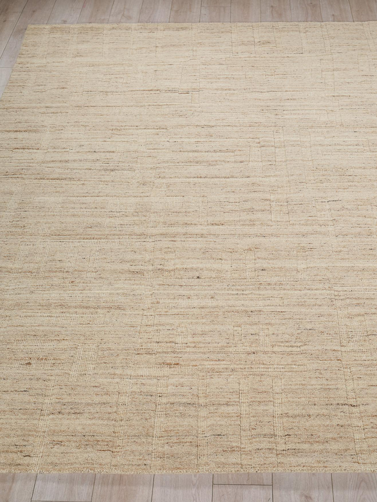 Exquisite Rugs Malmo hand-knotted New Zealand Wool 7494 Beige 14' x 10' Area Rug