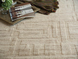 Exquisite Rugs Malmo hand-knotted New Zealand Wool 7494 Beige 15' x 12' Area Rug