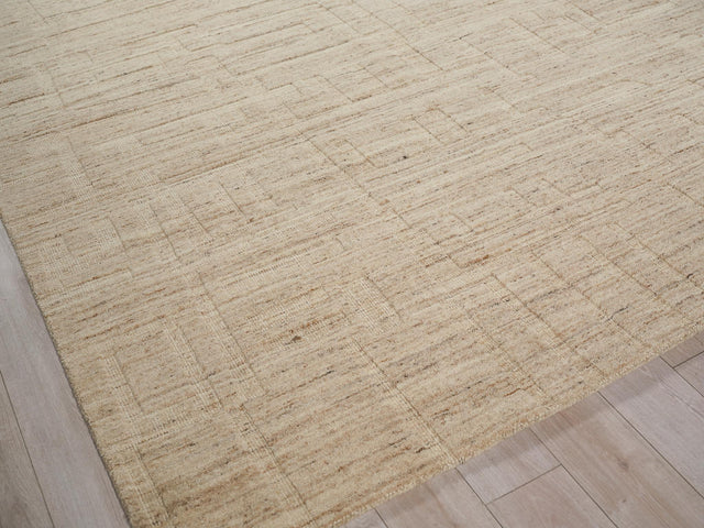 Exquisite Rugs Malmo hand-knotted New Zealand Wool 7494 Beige 10' x 8' Area Rug