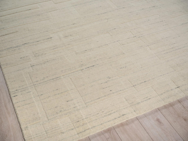 Exquisite Rugs Malmo hand-knotted New Zealand Wool 7495 Ivory 15' x 12' Area Rug