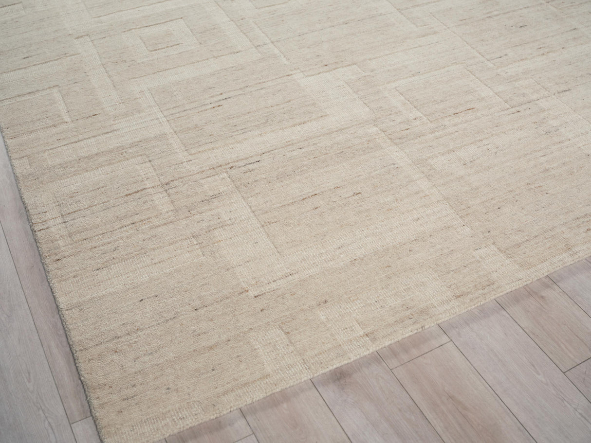 Exquisite Rugs Malmo hand-knotted New Zealand Wool 7496 Beige/Taupe 20' x 15' Area Rug