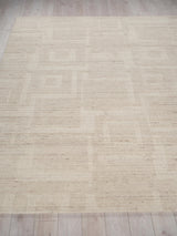 Exquisite Rugs Malmo hand-knotted New Zealand Wool 7496 Beige/Taupe 12' x 9' Area Rug