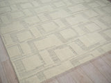 Exquisite Rugs Malmo hand-knotted New Zealand Wool 7497 Ivory/Beige/Taupe 18' x 14' Area Rug