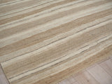 Exquisite Rugs Oslo hand-knotted Ghazni Wool 7513 Ivory/Brown 15' x 12' Area Rug