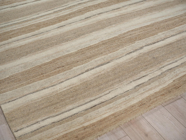 Exquisite Rugs Oslo hand-knotted Ghazni Wool 7513 Ivory/Brown 15' x 12' Area Rug