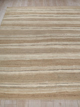 Exquisite Rugs Oslo hand-knotted Ghazni Wool 7513 Ivory/Brown 15' x 12' Area Rug