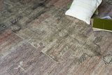 Exquisite Rugs Estate handloomed PET 7516 Beige/Purple 14' x 10' Area Rug