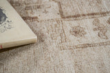 Exquisite Rugs Estate handloomed PET 7519 Light Gray/Gray 9' x 6' Area Rug