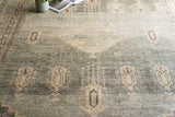 Exquisite Rugs Estate handloomed PET 7524 Gray/Beige 14' x 10' Area Rug