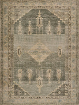 Exquisite Rugs Estate handloomed PET 7524 Gray/Beige 10' x 8' Area Rug