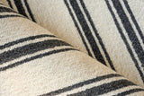 Exquisite Rugs Studio hand-tufted New Zealand Wool 7531 Ivory/Black 14' x 10' Area Rug