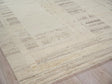 Exquisite Rugs Oslo hand-knotted Ghazni Wool 7537 Silver/Ivory 10' x 8' Area Rug