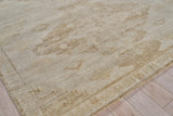 Exquisite Rugs Kingston hand-knotted Wool 7568 Tan/Beige 10' x 8' Area Rug