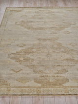 Exquisite Rugs Kingston hand-knotted Wool 7568 Tan/Beige 10' x 8' Area Rug