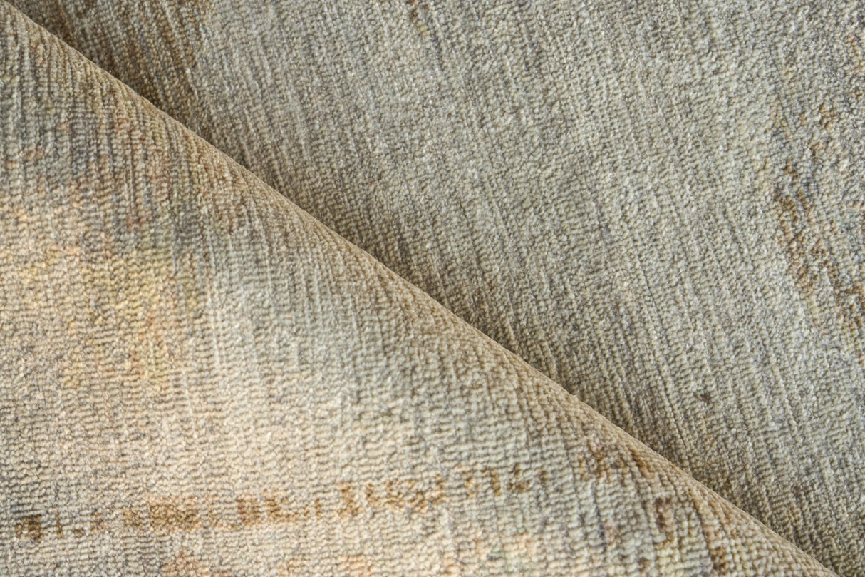 Exquisite Rugs Kingston hand-knotted Wool 7568 Tan/Beige 10' x 8' Area Rug
