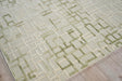 Exquisite Rugs Vista handloomed Wool/Bamboo Silk 7571 Green 14' x 10' Area Rug
