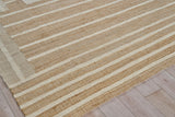 Exquisite Rugs Pompano flatweave Wool/Jute 7575 Ivory/Beige 14' x 10' Area Rug