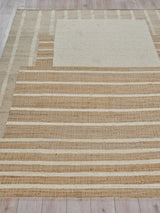 Exquisite Rugs Pompano flatweave Wool/Jute 7575 Ivory/Beige 14' x 10' Area Rug