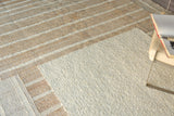 Exquisite Rugs Pompano flatweave Wool/Jute 7575 Ivory/Beige 14' x 10' Area Rug