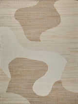 Exquisite Rugs Pompano flatweave Wool/Jute 7576 Ivory/Beige 14' x 10' Area Rug
