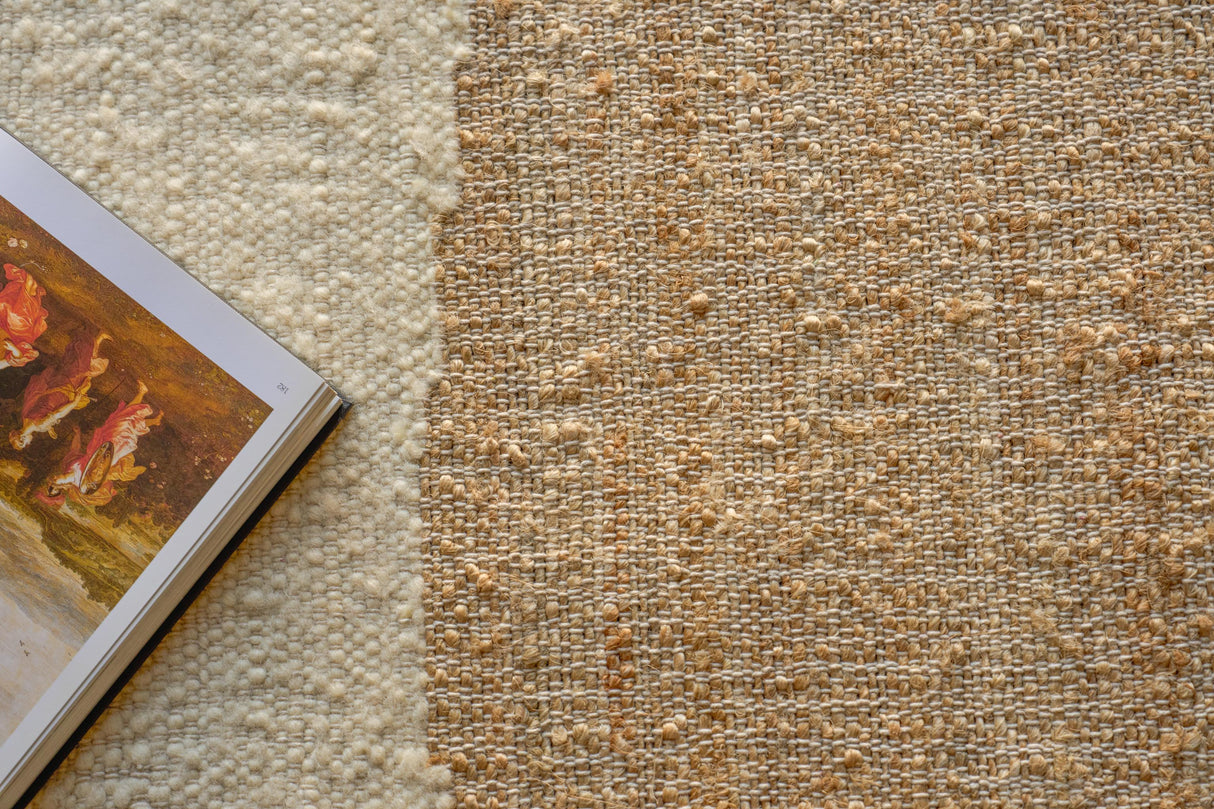 Exquisite Rugs Pompano flatweave Wool/Jute 7576 Ivory/Beige 14' x 10' Area Rug