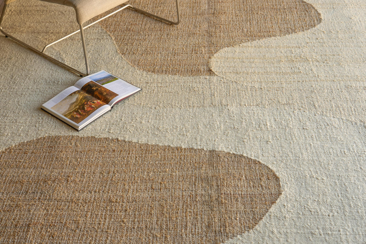 Exquisite Rugs Pompano flatweave Wool/Jute 7576 Ivory/Beige 15' x 12' Area Rug