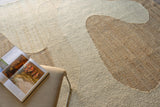 Exquisite Rugs Pompano flatweave Wool/Jute 7576 Ivory/Beige 9' x 6' Area Rug
