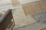 Exquisite Rugs Pompano flatweave Wool/Jute 7577 Ivory/Gray/Beige 9' x 6' Area Rug