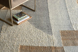 Exquisite Rugs Pompano flatweave Wool/Jute 7577 Ivory/Gray/Beige 9' x 6' Area Rug