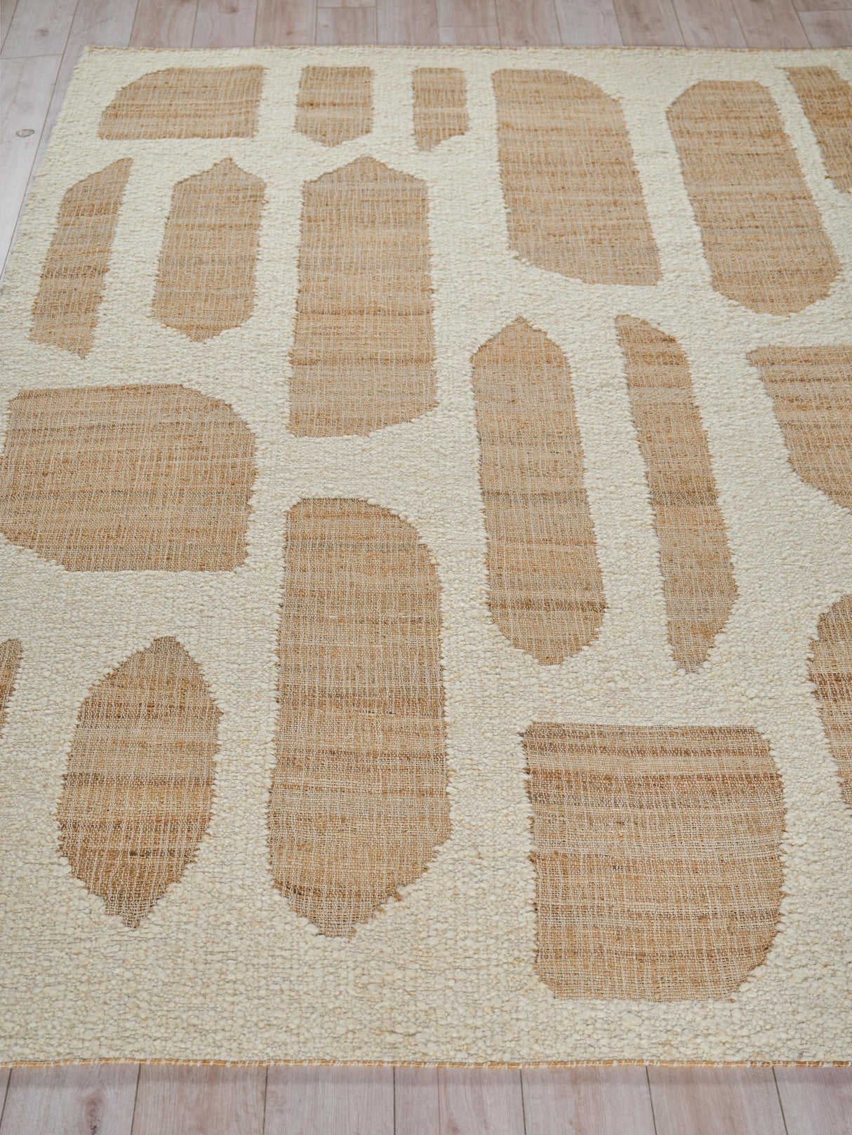 Exquisite Rugs Pompano flatweave Wool/Jute 7578 Ivory/Beige 12' x 9' Area Rug