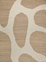 Exquisite Rugs Pompano flatweave Wool/Jute 7579 Ivory/Beige 9' x 6' Area Rug