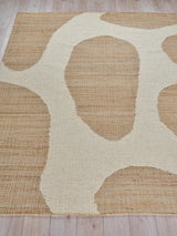 Exquisite Rugs Pompano flatweave Wool/Jute 7579 Ivory/Beige 9' x 6' Area Rug