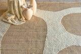 Exquisite Rugs Pompano flatweave Wool/Jute 7579 Ivory/Beige 9' x 6' Area Rug