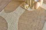 Exquisite Rugs Pompano flatweave Wool/Jute 7579 Ivory/Beige 12' x 9' Area Rug