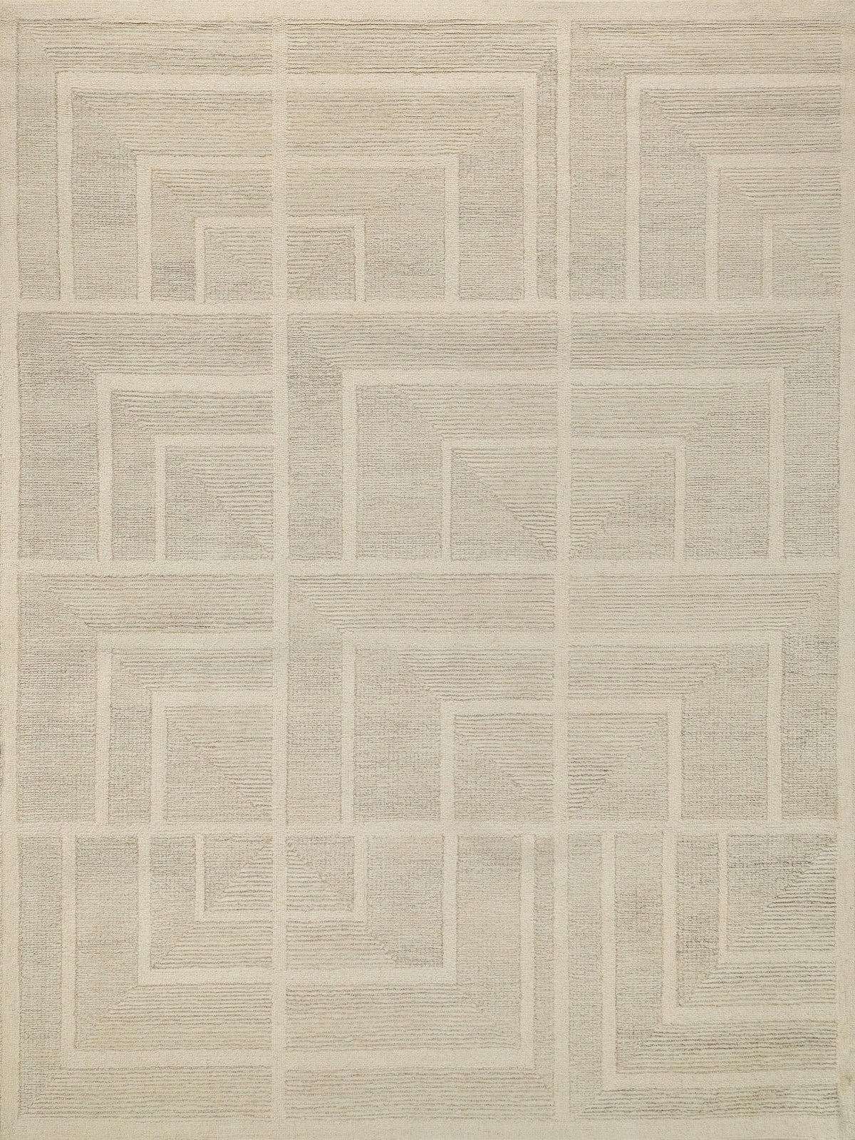 Exquisite Rugs Maddox hand-tufted New Zealand Wool 7612 Light Beige/Ivory 14' x 10' Area Rug