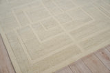 Exquisite Rugs Maddox hand-tufted New Zealand Wool 7612 Light Beige/Ivory 18' x 14' Area Rug