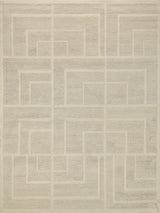 Exquisite Rugs Maddox hand-tufted New Zealand Wool 7612 Light Beige/Ivory 18' x 14' Area Rug