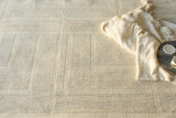 Exquisite Rugs Maddox hand-tufted New Zealand Wool 7612 Light Beige/Ivory 12' x 9' Area Rug