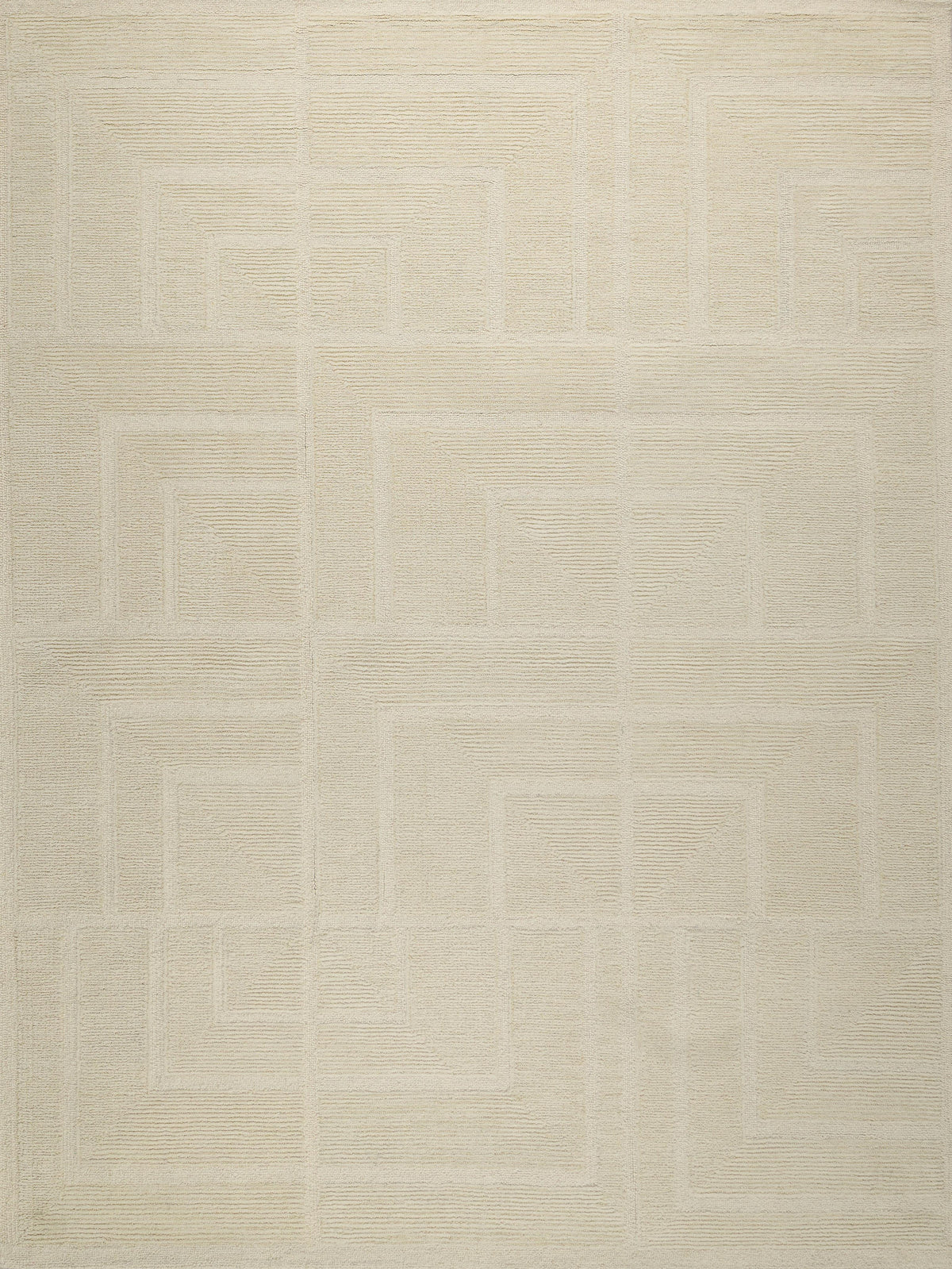 Exquisite Rugs Maddox hand-tufted New Zealand Wool 7613 Ivory 15' x 12' Area Rug