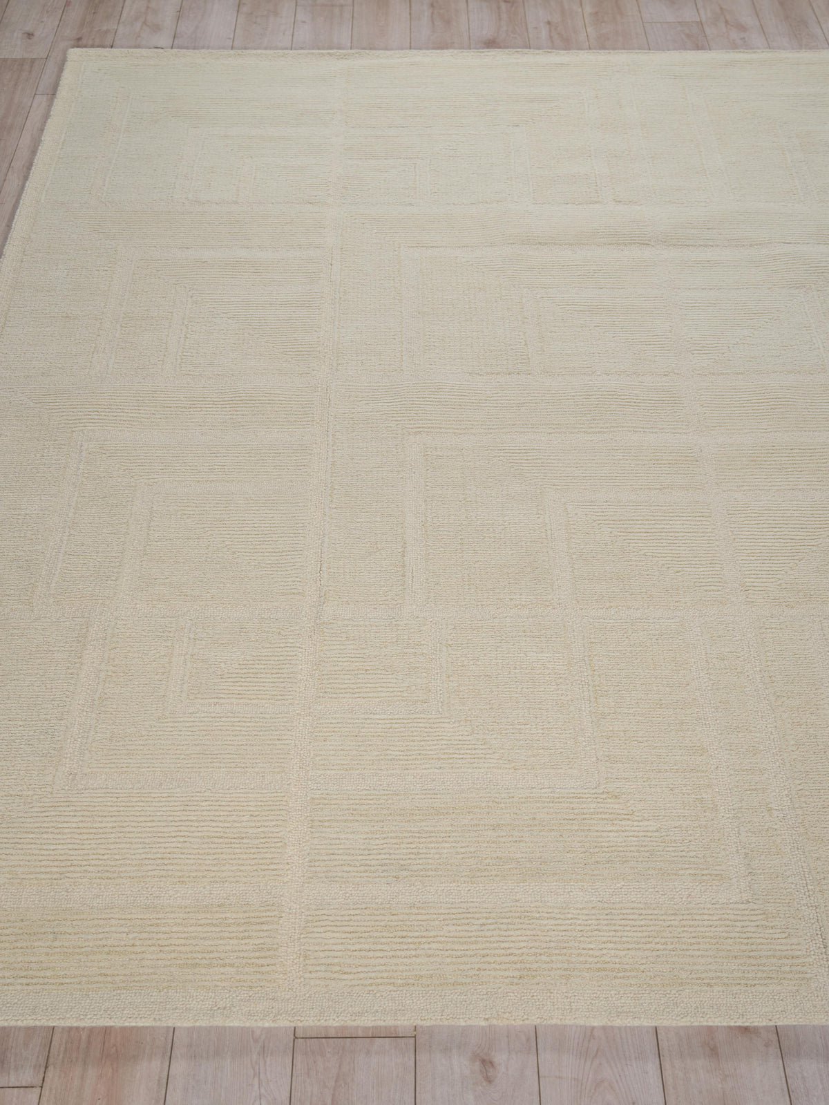 Exquisite Rugs Maddox hand-tufted New Zealand Wool 7613 Ivory 15' x 12' Area Rug